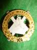 M161 - North Waterloo Regiment Officer's Collar Badge, Gaunt
